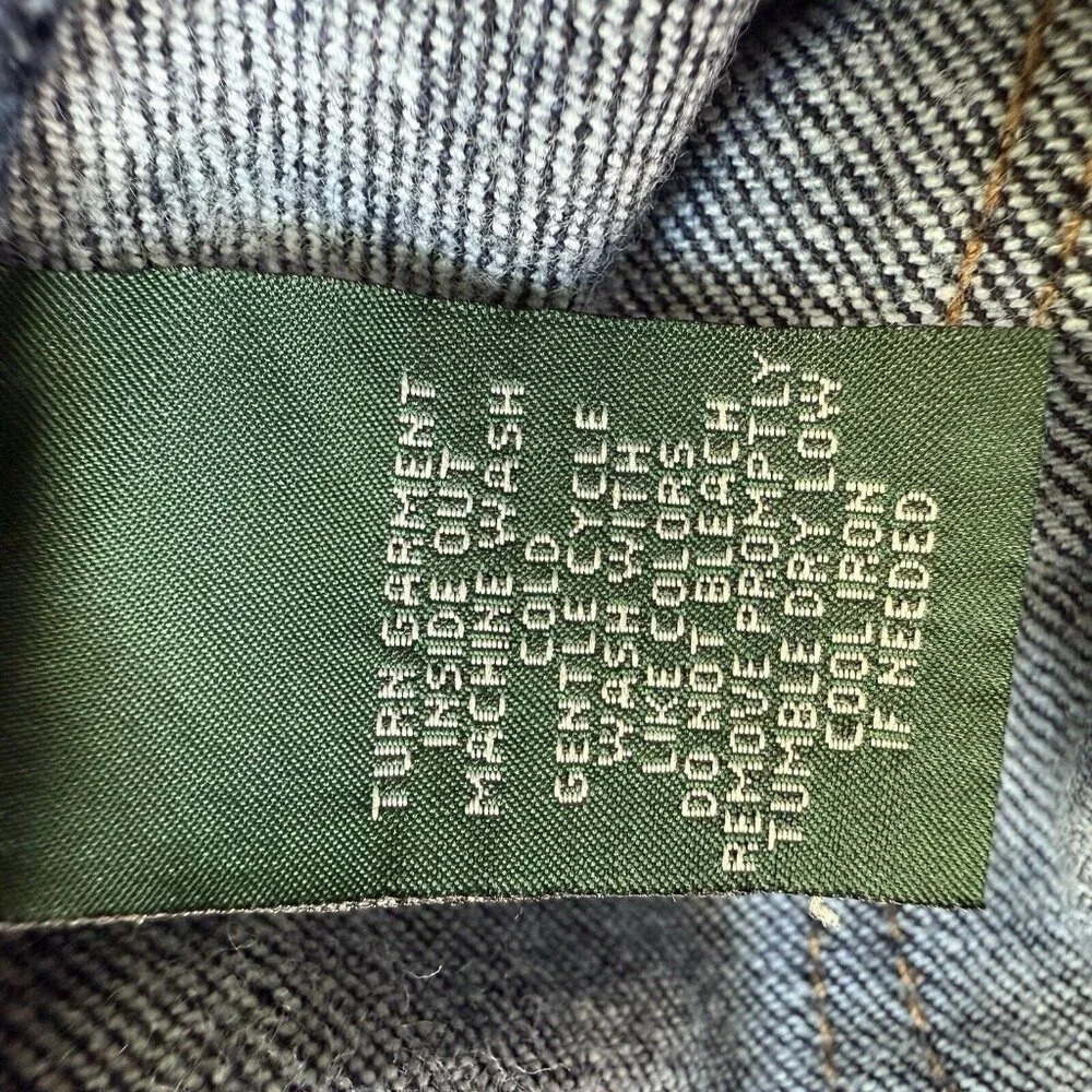 Lauren Ralph Lauren Classic Bootcut Straight Leg Jeans Women’s Sz 6 Dark Classic - Picture 9 of 10